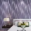 3d Floking European Leaf Style Environmental Wallpaper Bedroom Living Room TV Background Wallpapers Free Shipping
