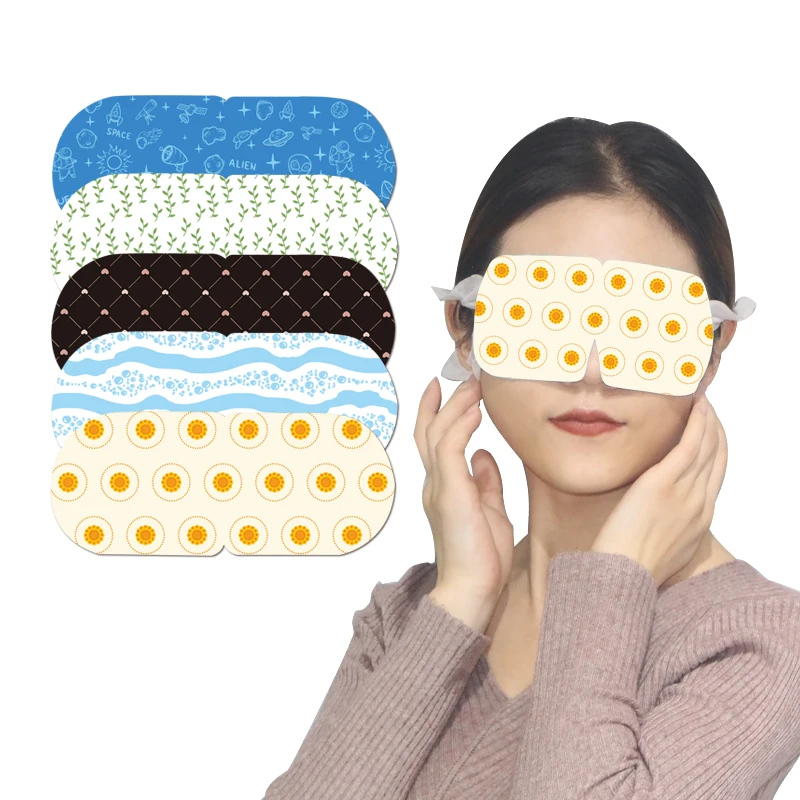 
OEM Private Label Disposable Aroma Steam Eye Mask Warm Hot Spa Mask  (60759240614)