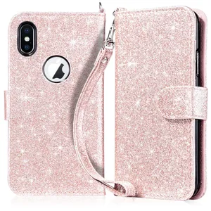 iPhone X XR XS Detachable Wallet Case Card Holder