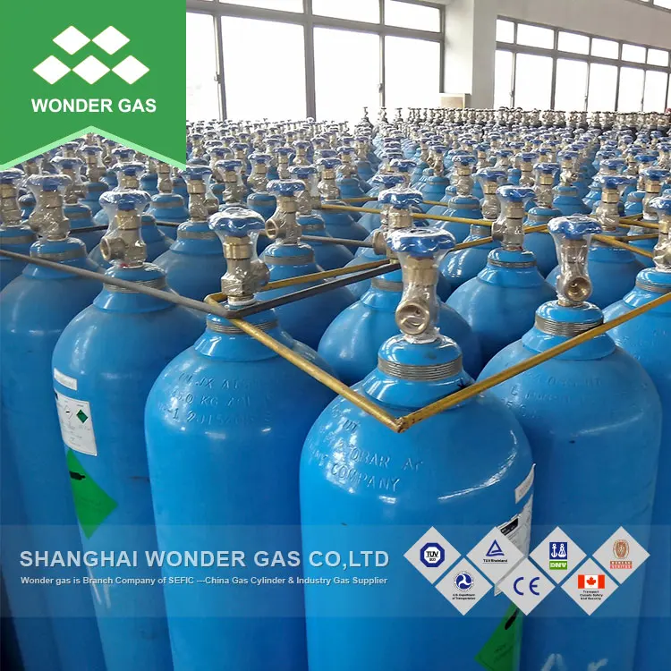 High Quality Industrial Use 47L Capacity oxygen Gas Cylinders