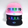 China Wholesale Music Sound Activated LED Light Panel Cap Hat