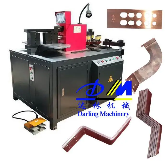 
Hydraulic busbar processing machine cutting bending punching functionality Bus Bar Processor Machine 