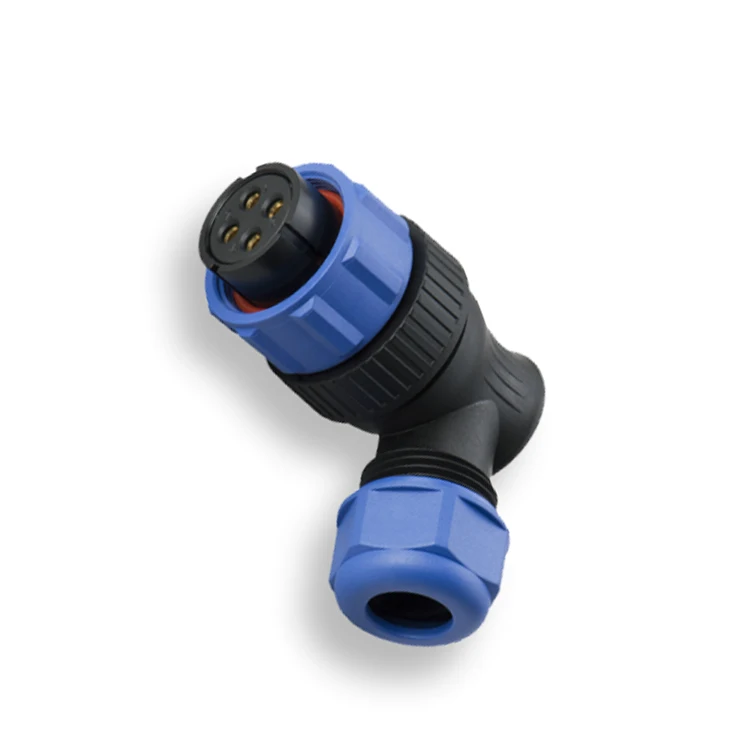 

WEIPU angled plug SP2116 S series plastic 2 3 4 5 7 9 12 pins cable connector