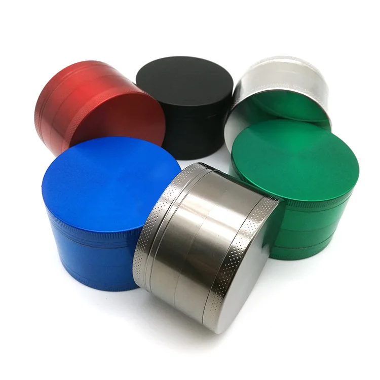 

Free Shipping DHL Express 63mm 2.5 inch Diameter 4 Layer Zinc Alloy Herb Metal Grinder, Red,blue,black,sliver,green,gun metal