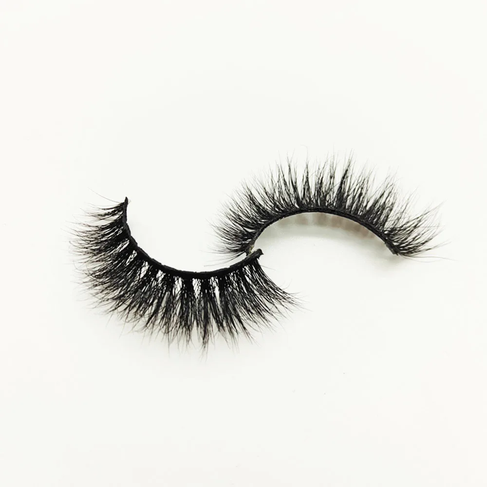 

big discount lashes 3d mink lahses and luxury custom eyelash packaging, Black