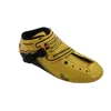 High quality hand made professional leather outdoor quad sr inline speed skate upper boot