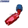 Car Racing Parts Aluminium Alloy AN6 -6AN 6AN 45 Degree Elbow AN Fuel Oil Line Hose Pipe Fittings