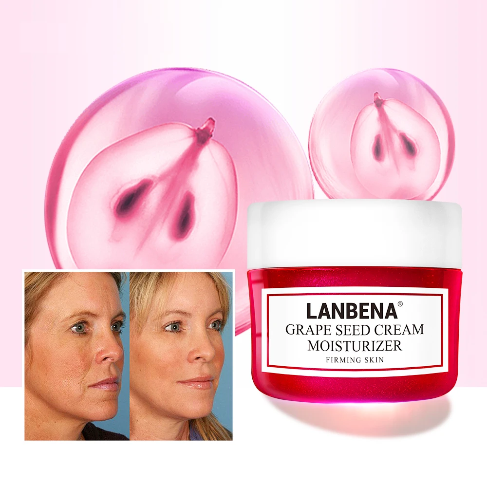 

LANBENA grape seed face lift skin tightening cream for face free shipping