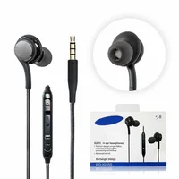 

For Samsung S8 S9 Sport AKG Headphones with Mic 3.5mm In-Ear Wired Earphone Earbuds Stereo for Samsung