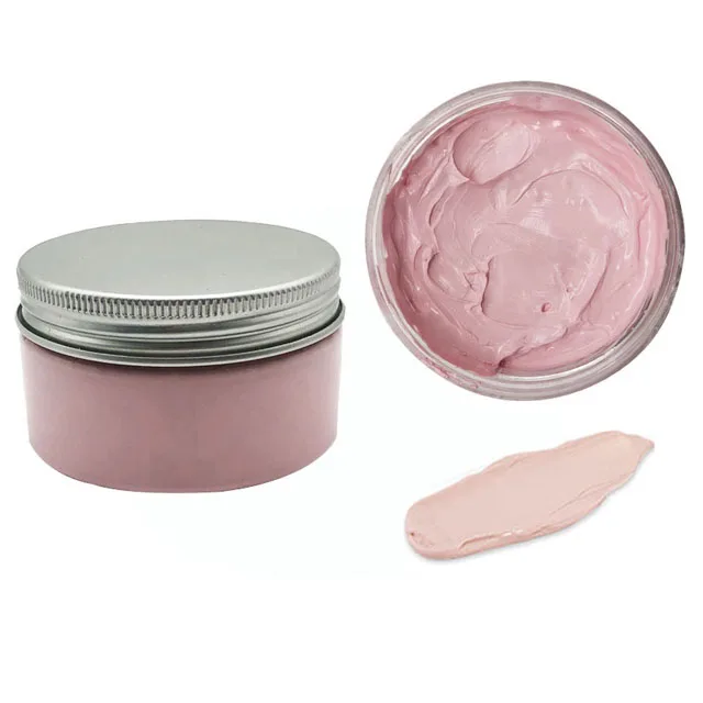 

100% Natural Organic Rose Essence Powder Face Clay Mask Pink Clay Mud Mask For Facial, N/a