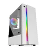 Streamer Rainbow Desktop Large Chassis USB3.0 Full Side Through Computer Case