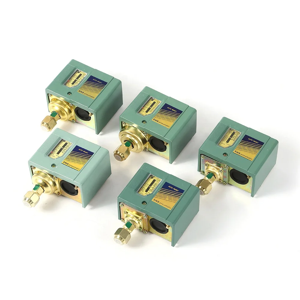 
SNS Series pressure controller manual reset differential pressure switch for air compressor water pump 