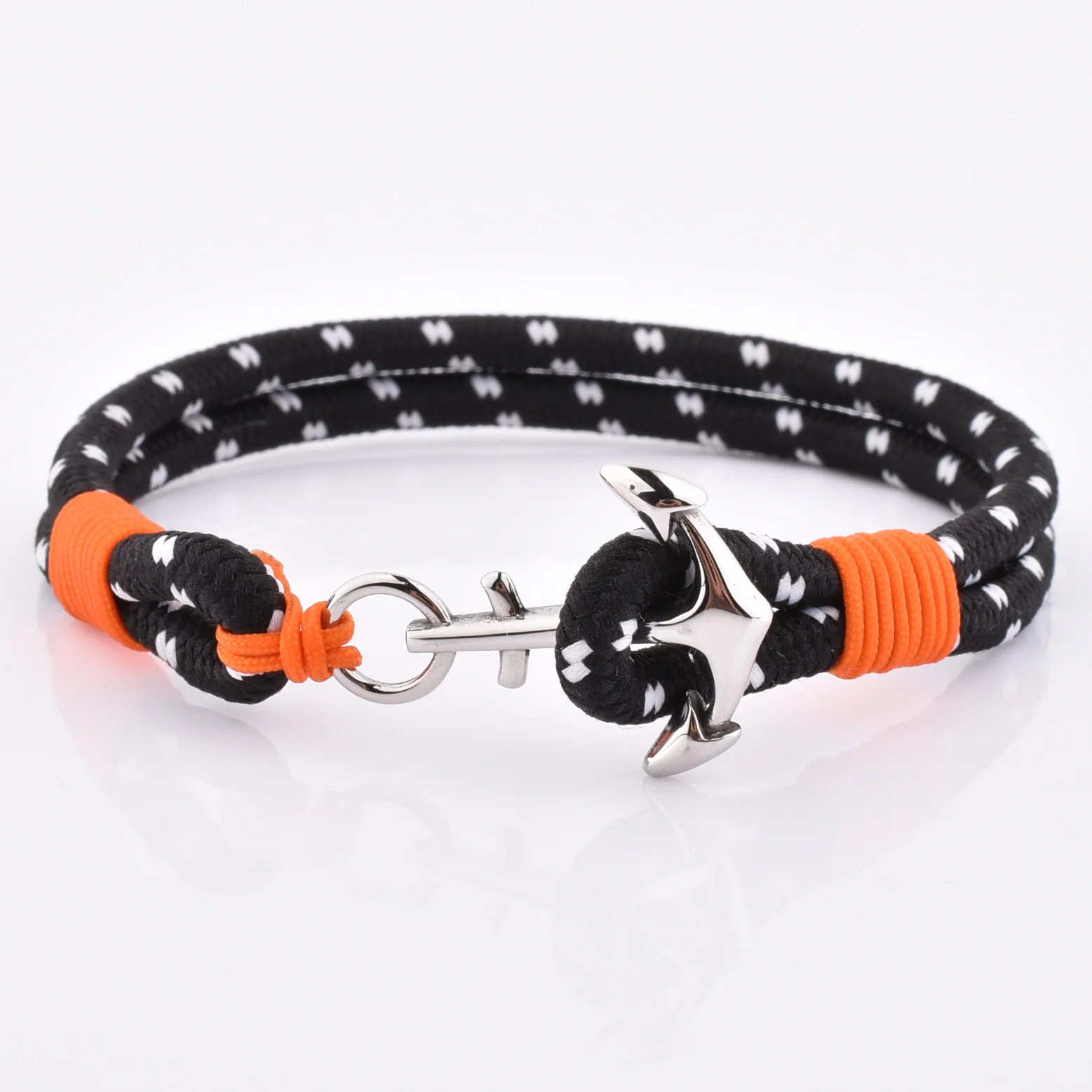 

New Arrival Sailor Viking Nautical Womens Mens Nylon Rope Anchor Bracelet