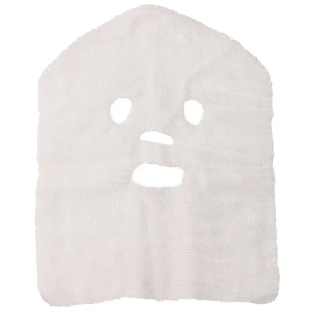 

For Pro Precut 100% Cotton Gauze Facial Mask, White