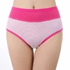 Great price women plus size dots stripe high elasticity panties fat womens cotton panty