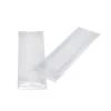 custom made square bottom clear OPP poly plastic tube shaped bag