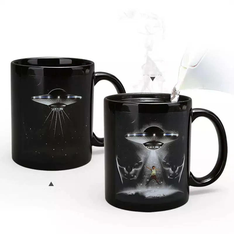 

Discoloration UFO, discoloration mug for space alien