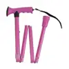 2018 best sale cheap ningbo Adjustable Folding Campbell Posture Collapsible 360 Traction Tip Hand folding walking cane