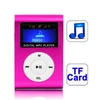 Dropshipping portable TF (Micros SD) Card Slot MP3 Player with LCD Screen, Metal Clip