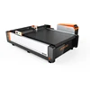 cloth fabric oscillating cutting cutter machine