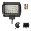 Wholesale Strobe Amber 4Inch Mini Led Lamp auto Car Offroad 3000 6500K Combo Ip68 Dual Color Changing Led Light Bar
