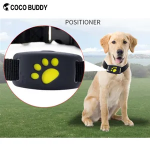 Image of Reflective Nylon Webbing Dog Collar With GPS