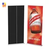 China Retractable digital printing Roll up Banner Stand Trade Show Display Sign Holder Exhibition Promotion Aluminum Structure