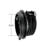 NiceFoto SN-27 Interchangeable mount Profoto to Bowens adapter mount for studio flash