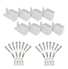 Solar Panel Roof Mounting Z Shaped Aluminum Metal Bracket with Nuts and Bolts