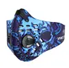 anti pm25 odor mouth face shield Anti dust PM 2.5 air pollution custom digital printing bicycle mask