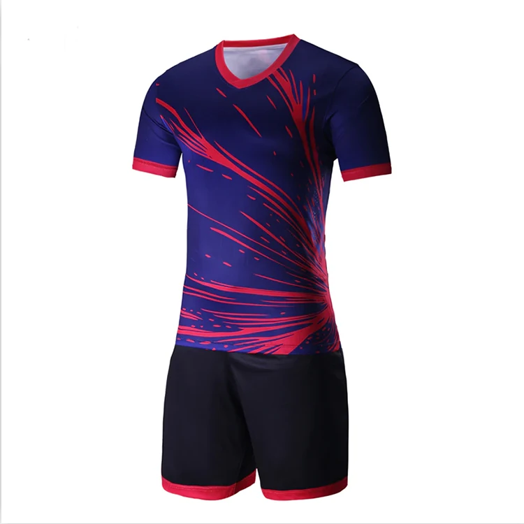

Wholesale men football jersey soccer uniform set soccer team wear, Customized colors