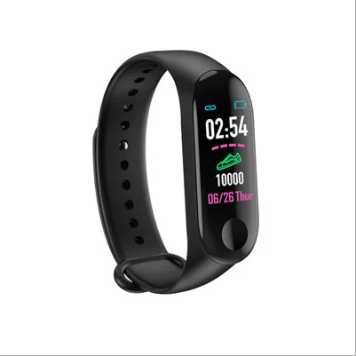 

Fitness Bracelet Pedometer Heart Rate Monitor Watch Activity Tracker M3 Smart Bracelet Blood Pressure Monitor Wristband