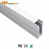 12.2 mm inner wide Aluminum led profile PC cover strong floor LED profile for led strip light