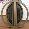 sound resistance and decorative frame round pivot casement window