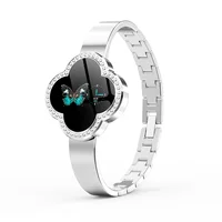 

Hottest S6 heart rate blood pressure Female Lady Exclusive Bracelet Luxury Watch woman Fitness Tracker