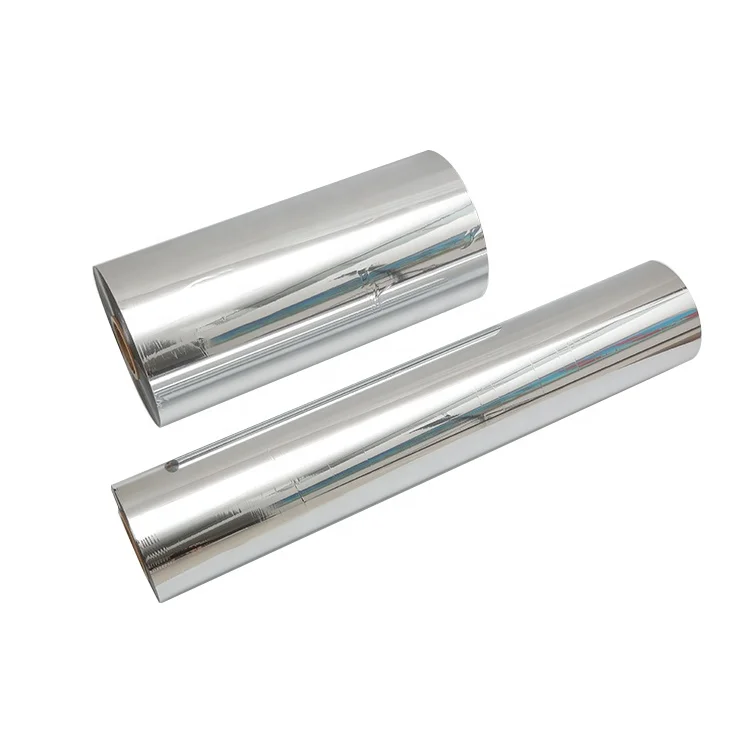 
Low wholesale aluminum metalized film film lamination metalized pet 