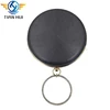 Flat round box clutch frame shell with handle