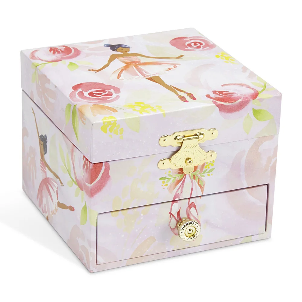 

Ballerina Design Decorative Jewelry Storage Box Case, Customized