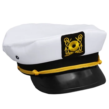 white sailor cap