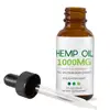 Organic Hemp Oil - Peppermint Flavored, Helps Reduce Stress & Anxiety-1000MG