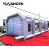 In Stock gray 7*4*3m 400D Oxford cloth inflatable spray booth tent high quality inflatable paint booth for car painting