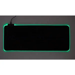 Large RGB LED Glowing Gaming Mouse Pad