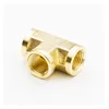 Brass Female Threaded Equal Tee,90 Degree Tee Pipe Fitting