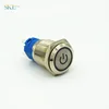 16mm Metal Momentary Push Button Switch LED Light Lamp Illumination 3V 5V 12V 24V 220V Waterproof Car Auto Engine PC Power Star