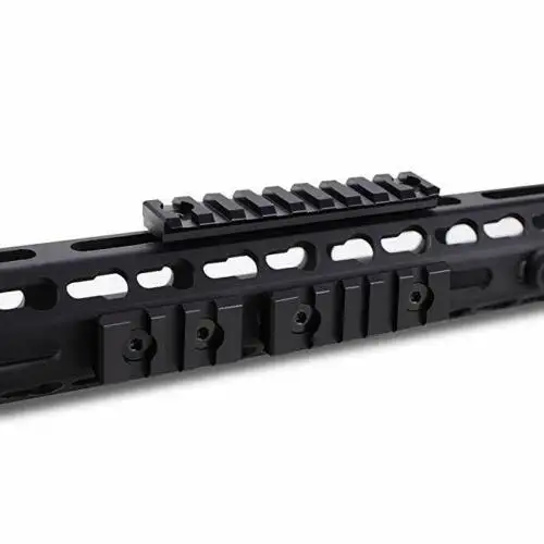 

M-Lock M-LOK / MLOK Handguard Picatinny Rail Section 3 Slots + 5 Slots + 9 slots, Black