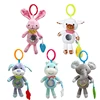 Baby bedside pendant plush cloth art ringing bell baby Hanging Bed Toy wind bell