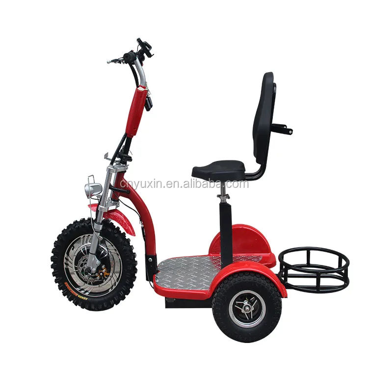 

1000w/48v Best Selling Durable Using Adult Three Wheel Mobility Electric Scooters YXEB-712