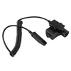 2019 Hot Selling High Quality U94 2-Pin Walkie Talkie Outdoors Accessories Cable Adapter PTT for Z-Tactical Headset