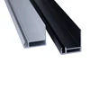 custom factory silver anodized extruded aluminium solar module frame