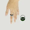 Fashion Cool Flexible 18 20 22 24 mm Silicone Rubber Brand Ring For Men